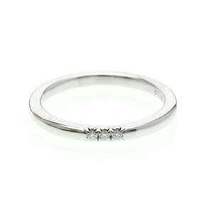 TIFFANY Silver Diamond Ring